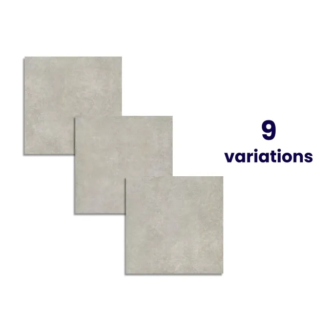 Ambleside Grey Matt Stone Effect Wall and Floor Tiles