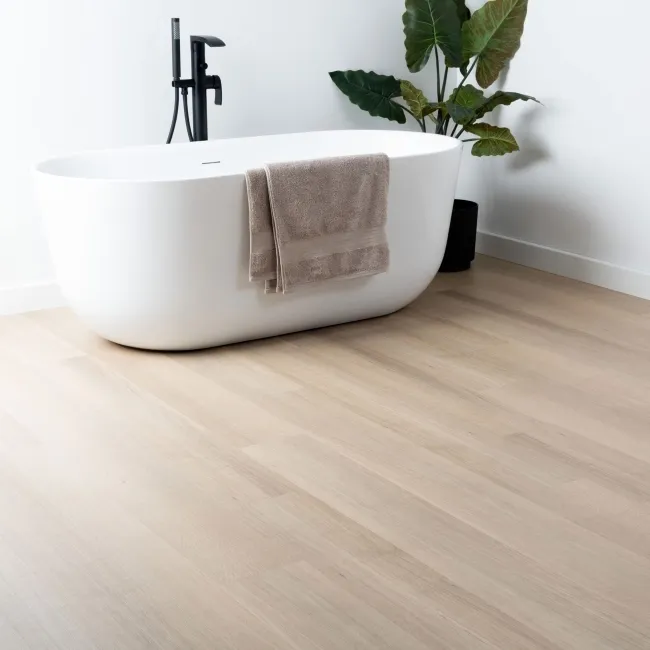 Trepanel Lux Light Oak LVT Wood Effect Plank SPC Vinyl Flooring