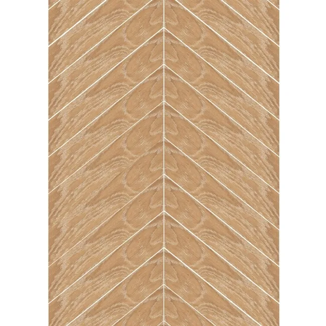 Bonsai Chevron Hazel Wood Effect Porcelain Floor Tiles