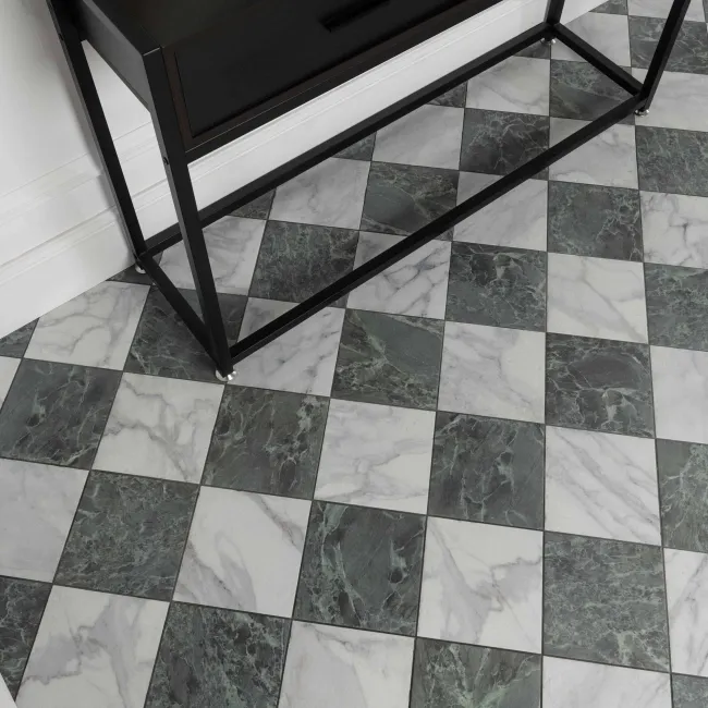 Camden Emerald Marble Effect Wall and Floor Tiles