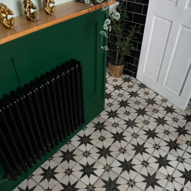 Cinders® Lux Star Noir Layer Tech Pattern Tiles