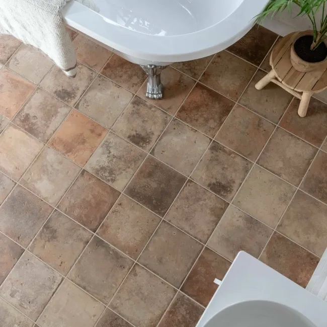 Allura Terra Matt Terracotta Effect Wall and Floor Tile