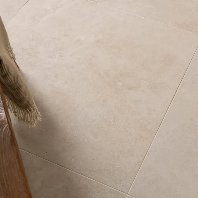 Vesta Cream Matt Travertine Effect Wall and Floor Tiles