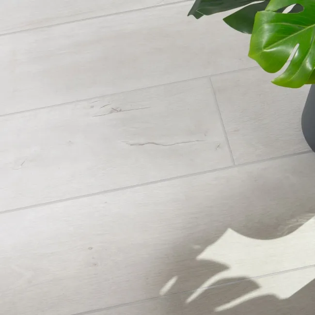 Madera White Wood Effect Porcelain Floor Tiles