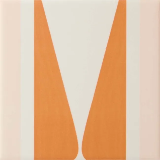 Pick 'n' Mix Marmalade Orange Gloss Plain Wall Tiles