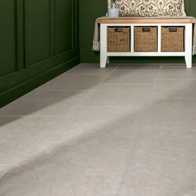 Shallows Beige Matt Limestone Effect Floor Tiles