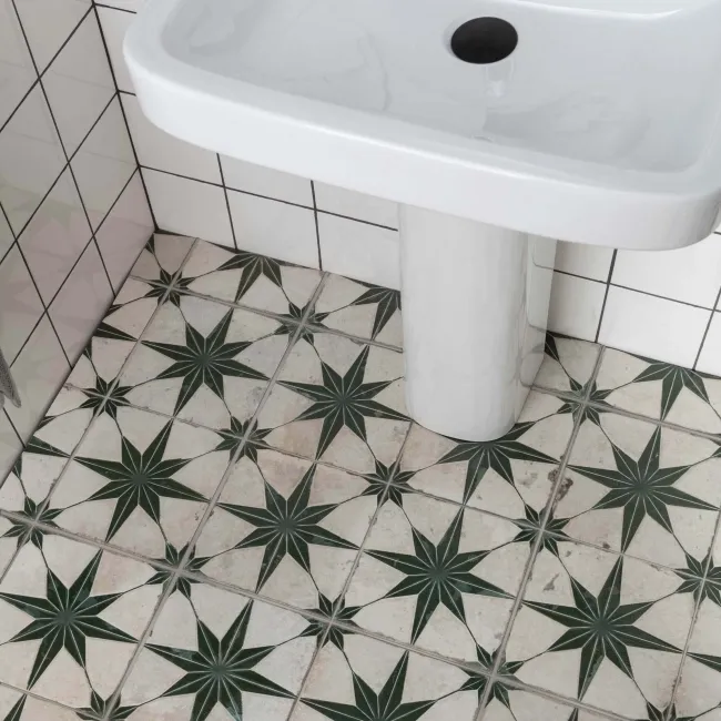 Prismatics White Gloss Ceramic Wall Tiles