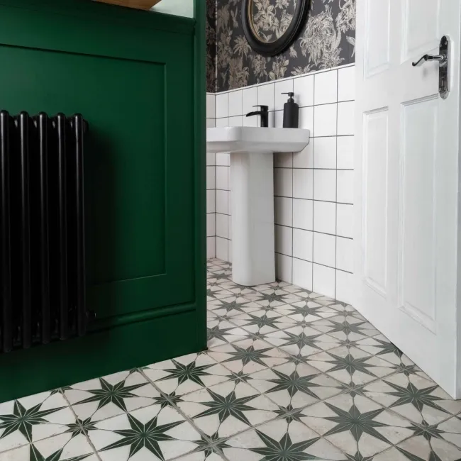 Prismatics White Gloss Ceramic Wall Tiles