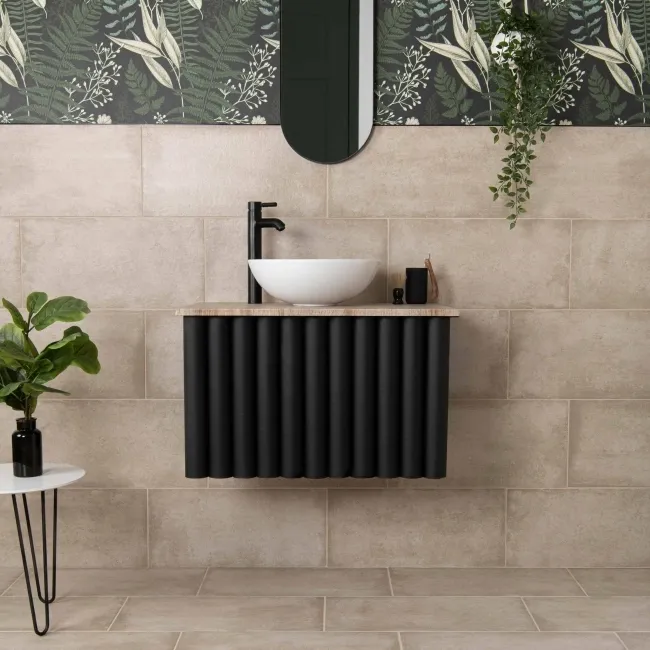 Samphire Beige Matt Stone Effect Wall And Floor Tiles