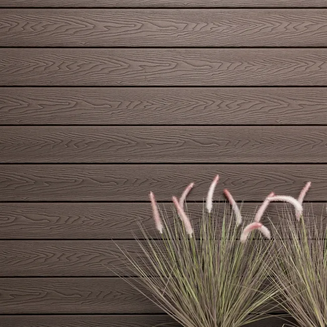 LuxeLine® Walnut Embossed Shiplap Composite Wall Cladding - 2900mm