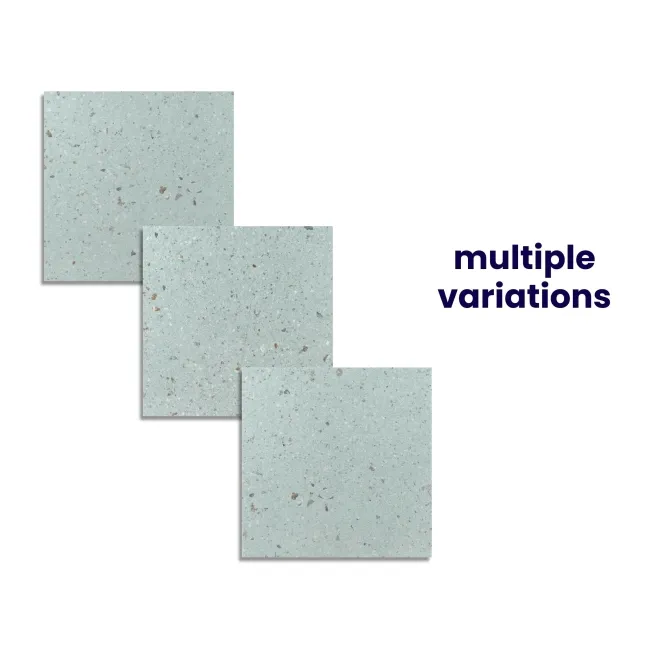 Dollymixx Light Blue Terrazzo Effect Wall Tiles