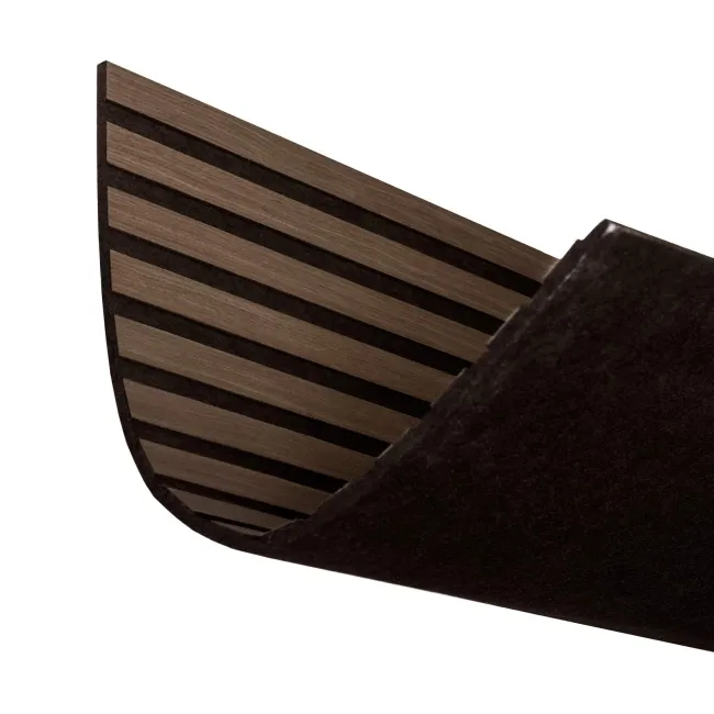 Trepanel Lite® Flexible Walnut Brown Acoustic Wood Wall Panels