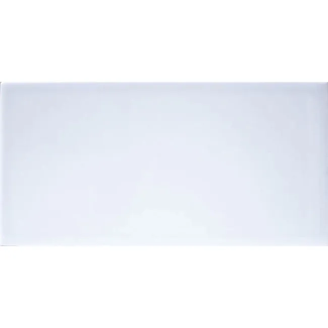 Aquarelle Gloss Mint Blue Brick Wall Tiles 200x100