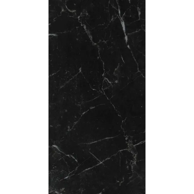 Decorum Black Gloss Ceramic Marble Effect Wall Tiles