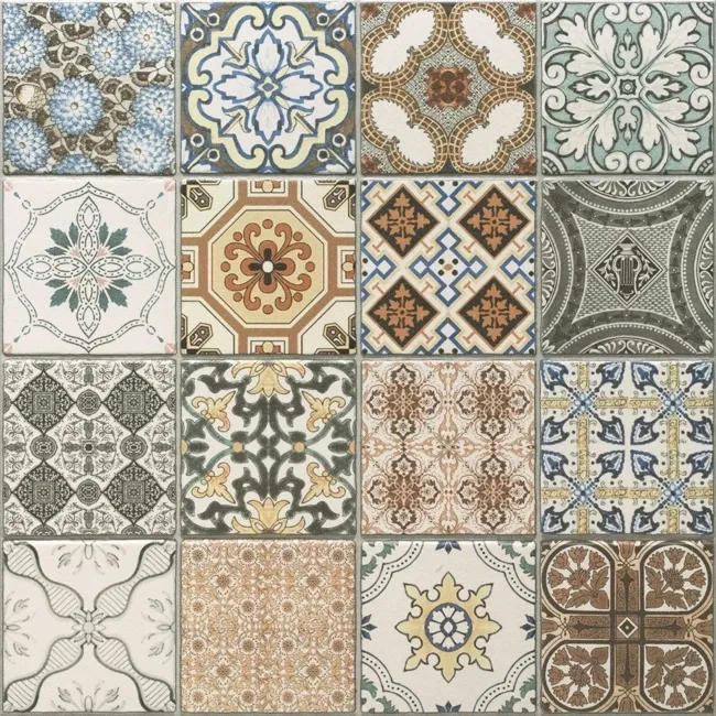 Meknes Maalem Decor Matt Pattern Tiles