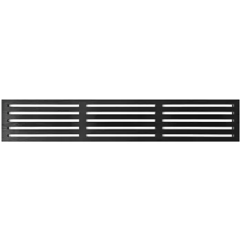 LuxeLine® Composite Classic Straight Top Fence Screen - Slat Design