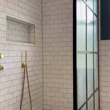 Vena Biana Flat Matt Marble Effect Metro Tiles 20x10