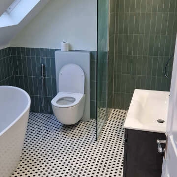 Chatham Green Matt Brick Wall and Floor Tiles