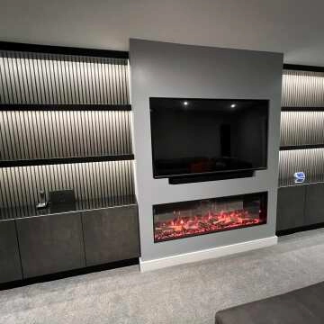 Trepanel® Noir Black Acoustic Wood Wall Panels