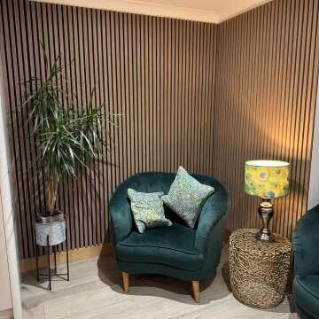 Trepanel® Smoked Oak Acoustic Wood Wall Panels