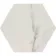 Voronoi White Marble Effect Hexagon Tiles