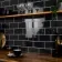 Blackfriars Gloss Flat Black Metro Tiles