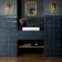 Capsule® Dark Blue Grey Gloss Victorian Flat 150x150 Wall Tiles