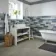 Rustic Cedar Blue Ceramic Gloss Metro Wall Tiles