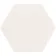 Novel White Matt Hexagon Wall and Floor Tiles