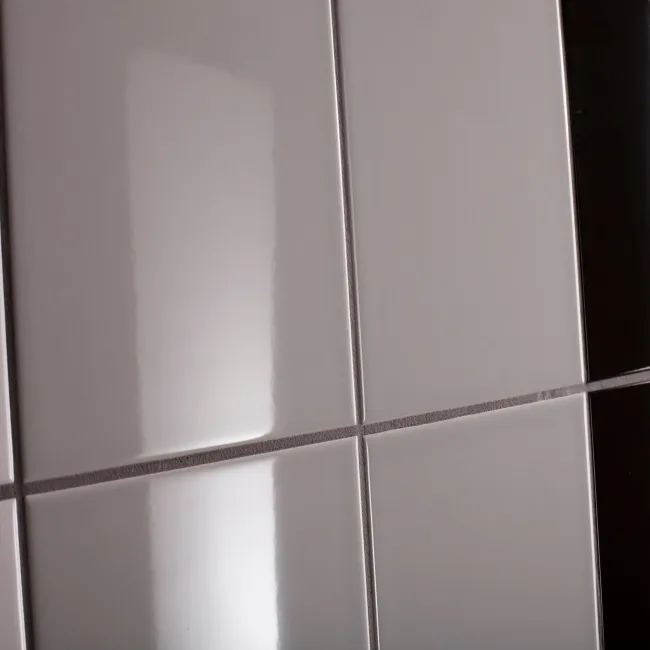 Prismatics Grey Gloss Ceramic Wall Tiles