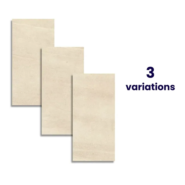 Serenity Oatmeal Beige Matt Stone Effect 600x1200 Wall And Floor Tiles