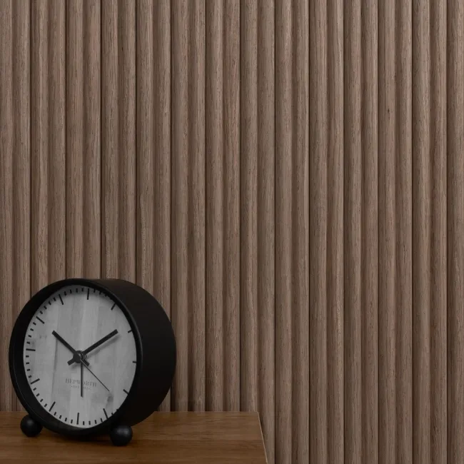 Trepanel Flex® Smoked Oak Flexible Wood Panels 2400x300