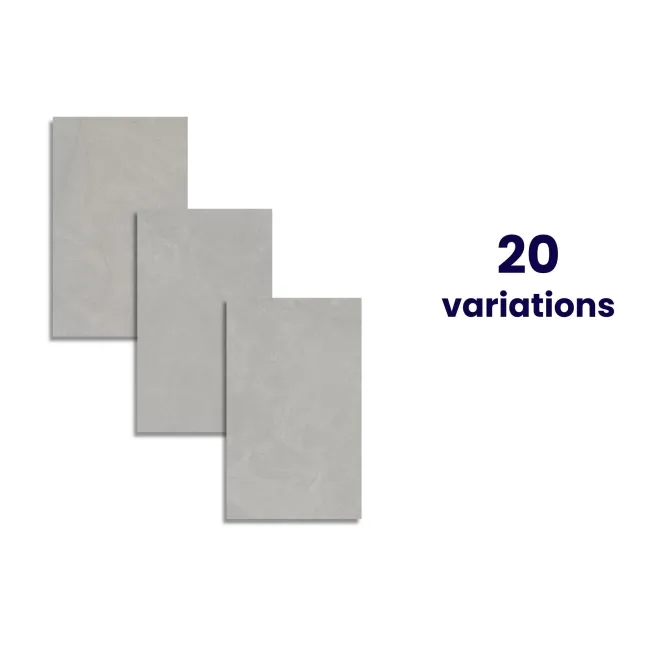 Seville Grey Matt Stone Effect Wall Tiles