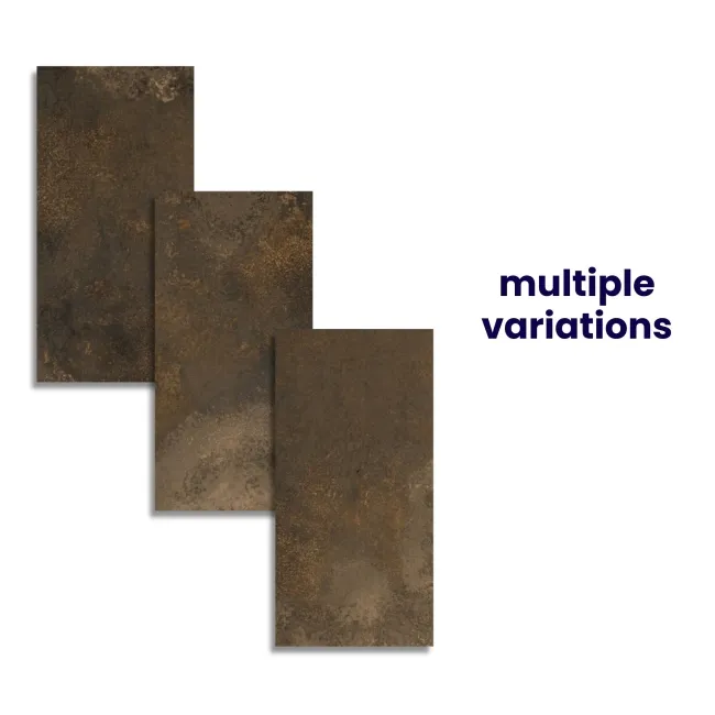 Yuri® Copper 90% Recycled Matt Porcelain Tiles 1175x587