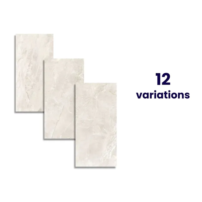 Corinthia Cream Stone Effect Porcelain Wall and Floor Tiles