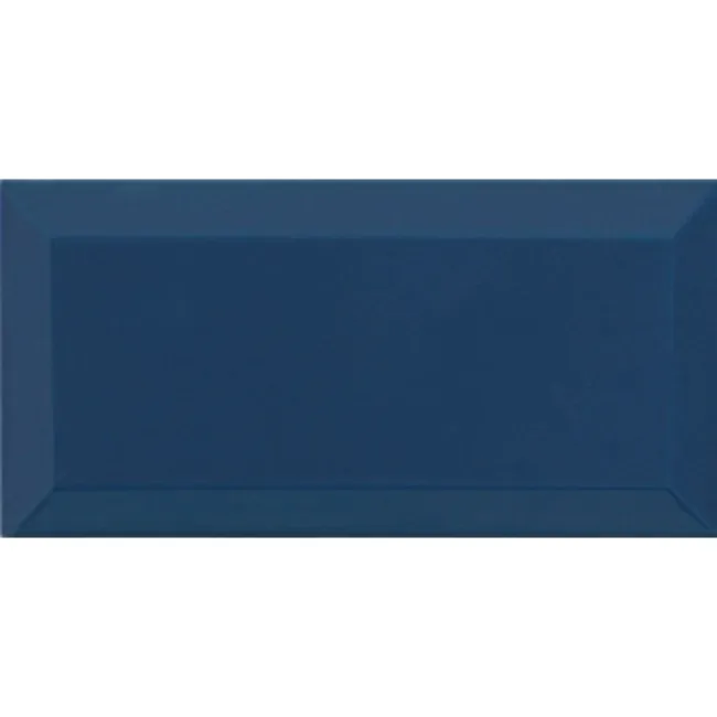 Bond Street Gloss Blue Mini Flat Metro Tiles