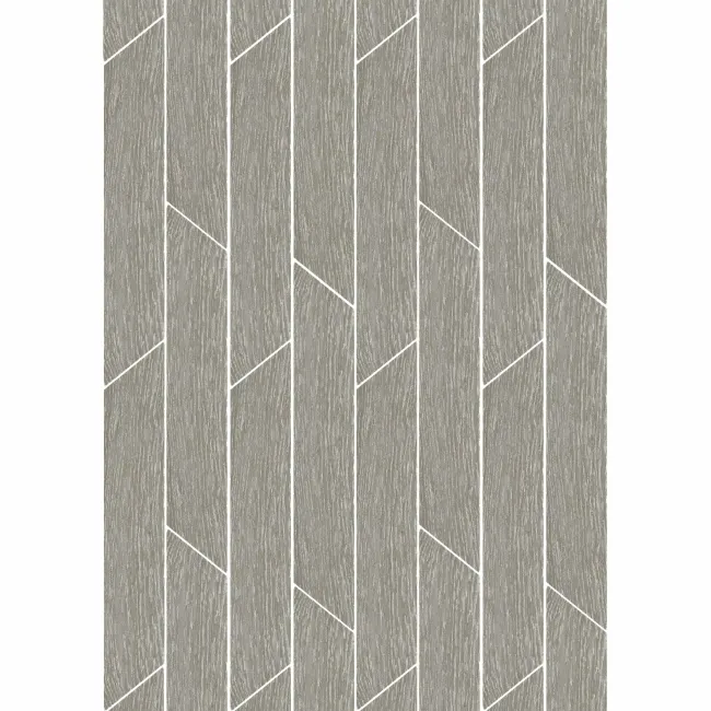 Bonsai Chevron Smoky Grey Wood Effect Porcelain Wall and For Tiles