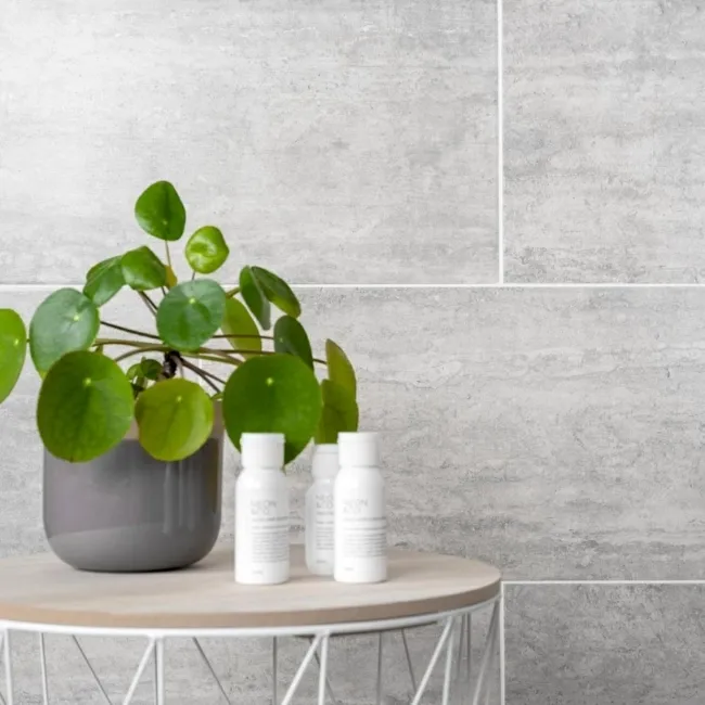 Coast Oyster Shell Grey Matt Stone Effect Wall And Floor Tiles