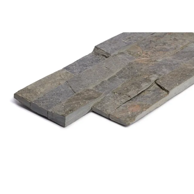 Ledgestone Olive Green Split Face Slate 300x150 Tiles