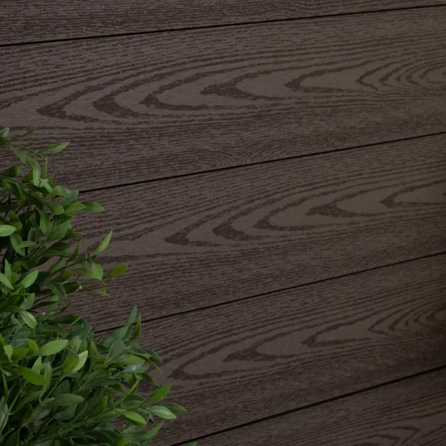 LuxeLine Composite Classic Fence Slats 180cm - Walnut (Pack of 2)