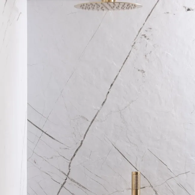 Eterna Marble White Marble Effect Wall and Floor Tiles