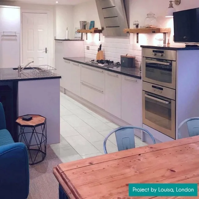 Chalk Farm White Matt Metro Tiles