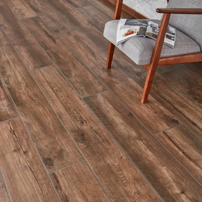 Muniellos Anti-Slip Wood Effect Porcelain Floor Tiles