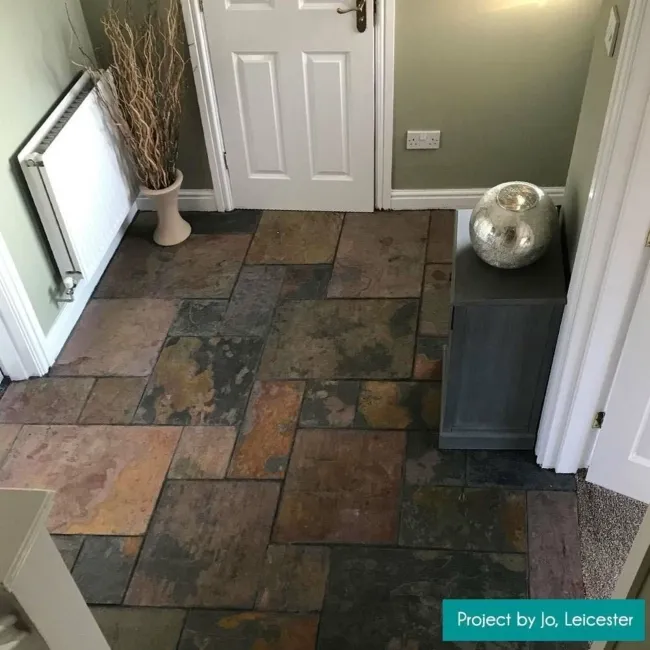 Country Farmhouse Mixed Multicolour Slate Tiles