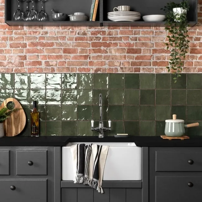 Rustic Masonry Classic Red Brick Effect Tiles