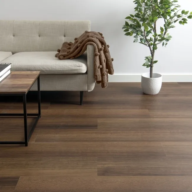 Trepanel Lux Walnut LVT Wood Effect Plank SPC Vinyl Flooring