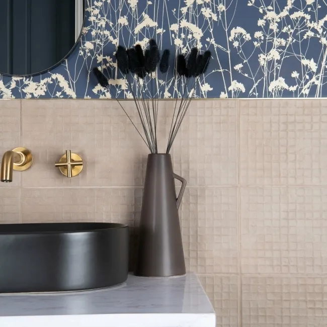 Stucco Brown Stone Effect 3D Decor Wall Tiles