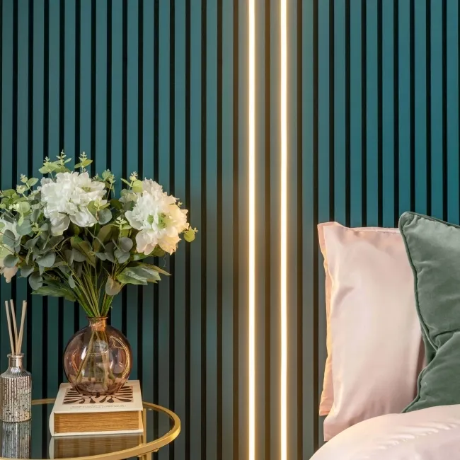 Trepanel Bright® Wall Panel Bluetooth LED Strip Lights 2.4m Pack of 2