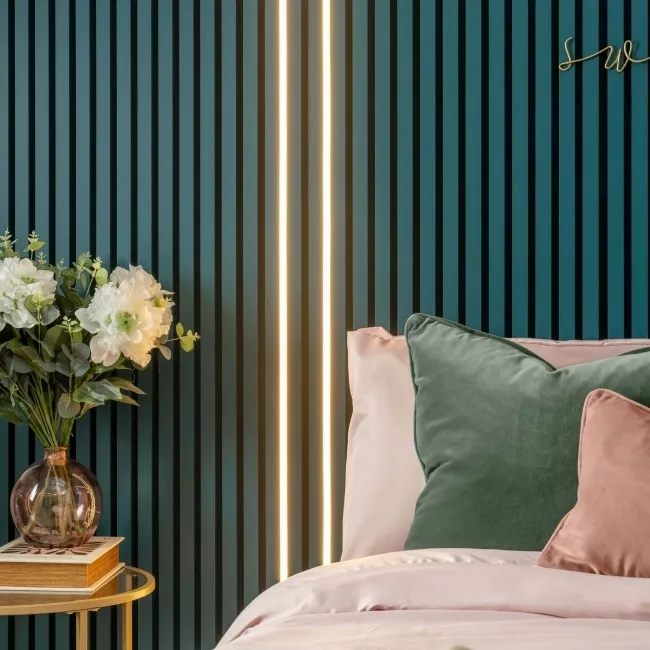 Trepanel Bright® Wall Panel Bluetooth LED Strip Lights 2.4m Pack of 2