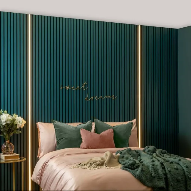 Trepanel Bright® Wall Panel Bluetooth LED Strip Lights 2.4m Pack of 2